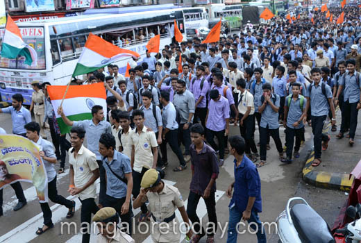 ABVP protest 1